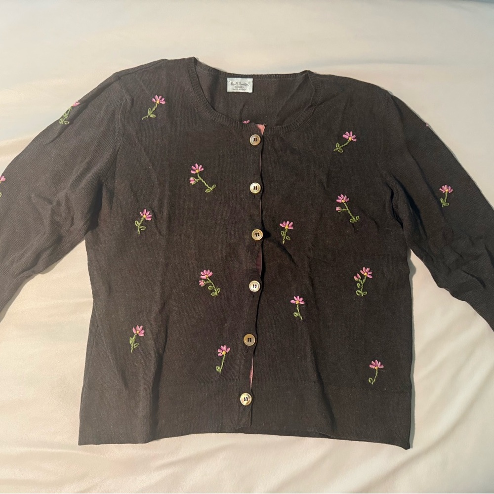 Paul Smith Brown Knit Sweater